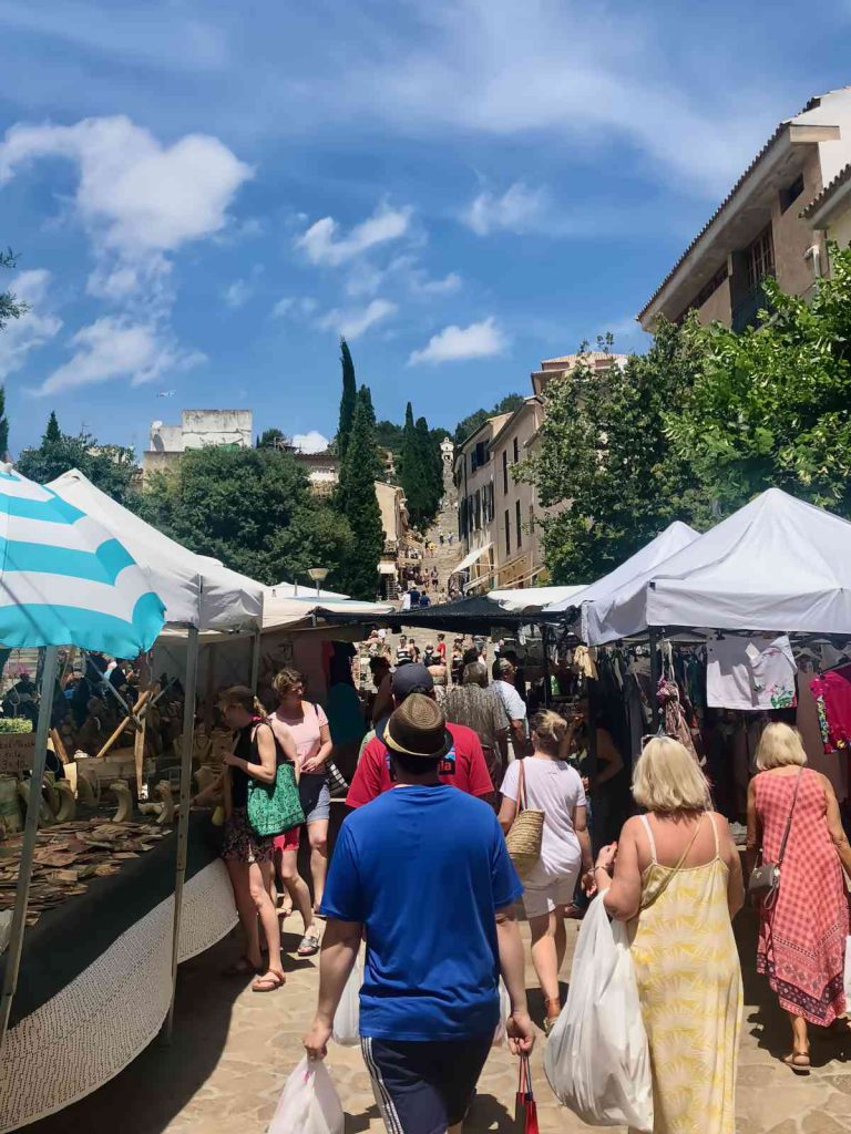 Pollensa market & Calvari steps - About Pollensa - Pollensa Private Chefs